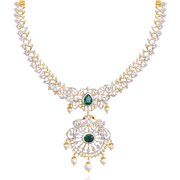 Gold necklace design