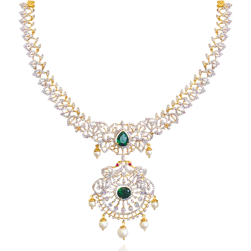 Gold necklace design