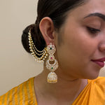 Jhumka Earrings that are Detachable 