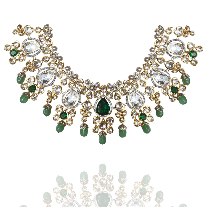 CZ Polki Necklace