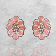 Pink Morganite Earrings