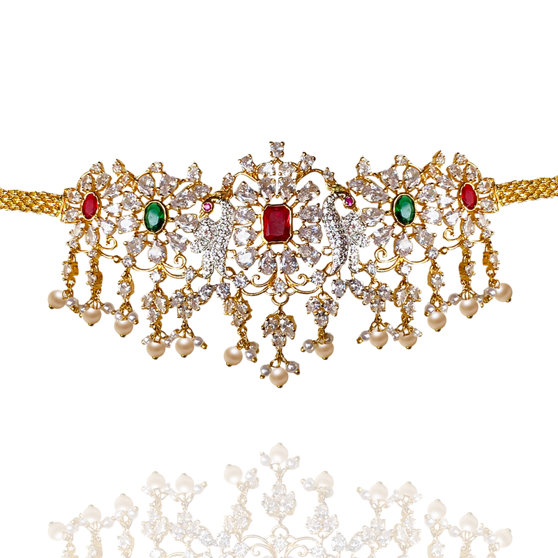 South indian choker necklace designs new arrivals