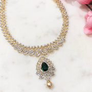 Vivid & Bright - CZ Wedding Necklace Set